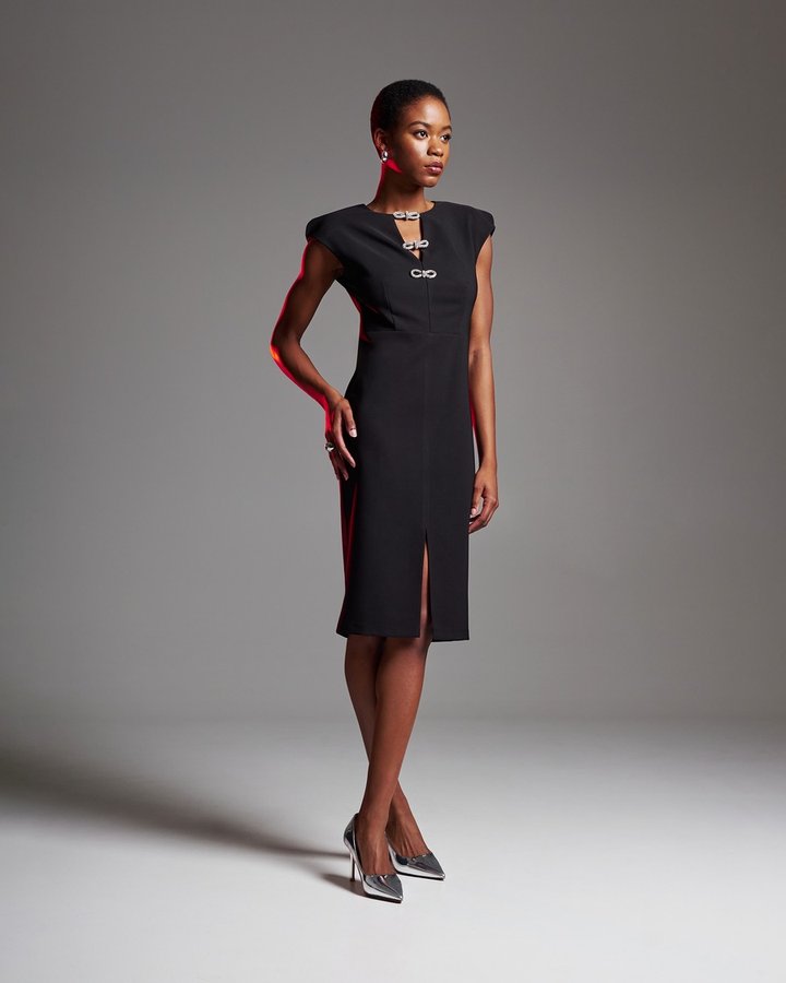 Rinascimento — black sheath dress